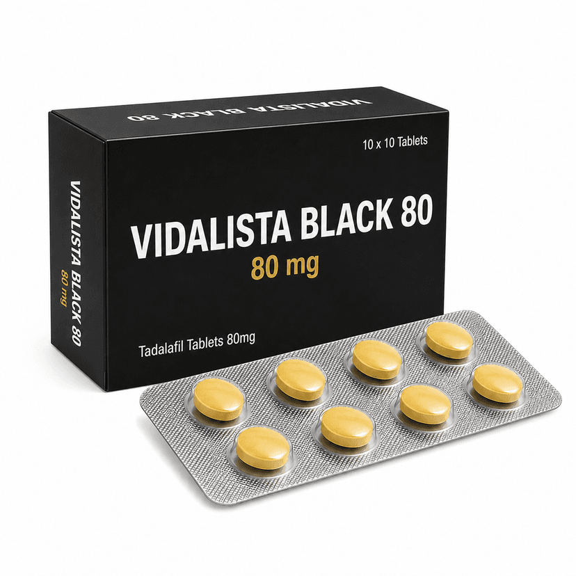 Vidalista Black 80 mg